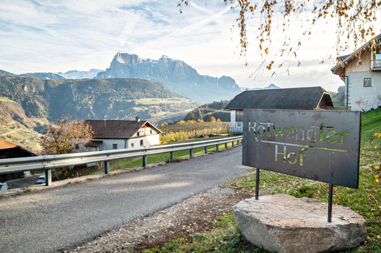 Rotwandterhof Wohnung Nest Barbiano  Exterior photo